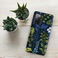 Image 11 of Art Nouveau Inspired Blue Boho Floral Tough case for Samsung®