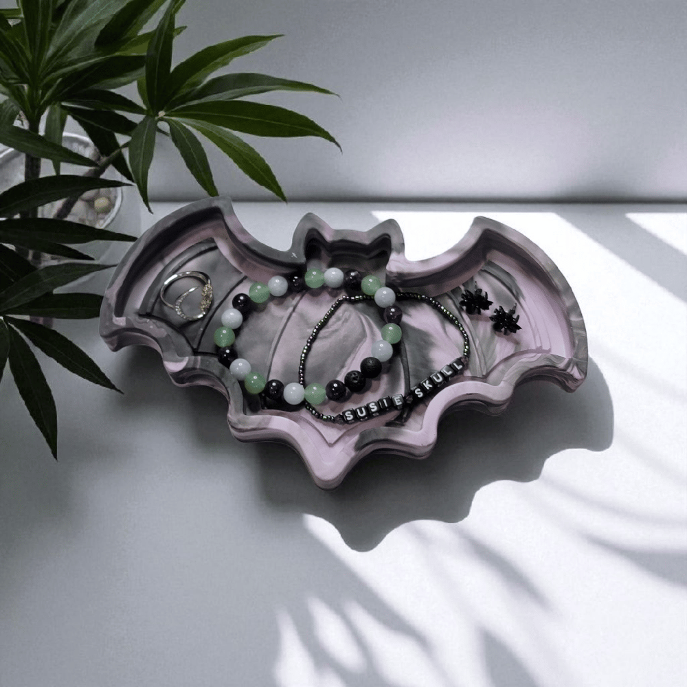 Image of Purple Smoke Swirl Bat Tray