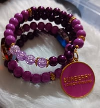 Image 5 of Wrap Bracelet (Purple)