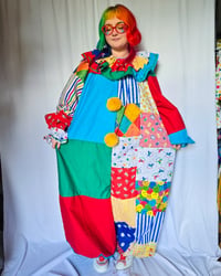 Image 1 of Primary Patchwork clownsuit "XL"