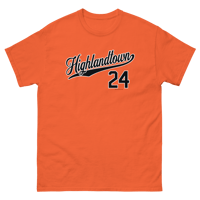 Highlandtown 21224 Mens Orange Shirt
