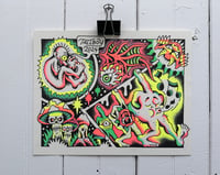 Image 1 of Stay Trippy Riso Print