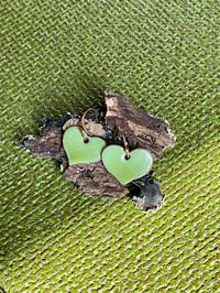 Image 1 of Faded Green Hearts 