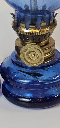 Image 3 of Mini Hurricane Lambs in Cobalt and Light Blue