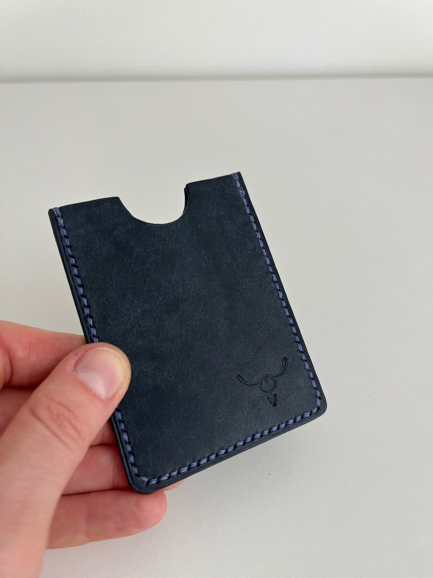 Image of Navy Pueblo Cardholder 