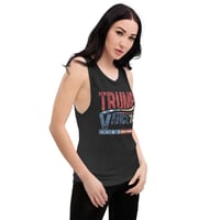 Image 3 of Trump Vance 24 Stars and Stripes Ladies’ Muscle Tank