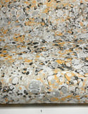 Marbled Paper Fall Colors Stone Pattern - 1/2 sheets