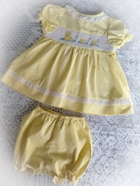 Yellow ducky set 6-9m