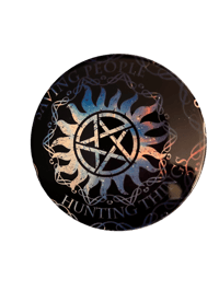 Image 5 of 4 ceramic supernatural coasters