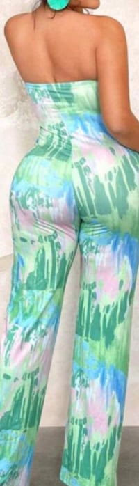 Image 2 of Sexy Boho Summer Outfits Long Tie-Dye