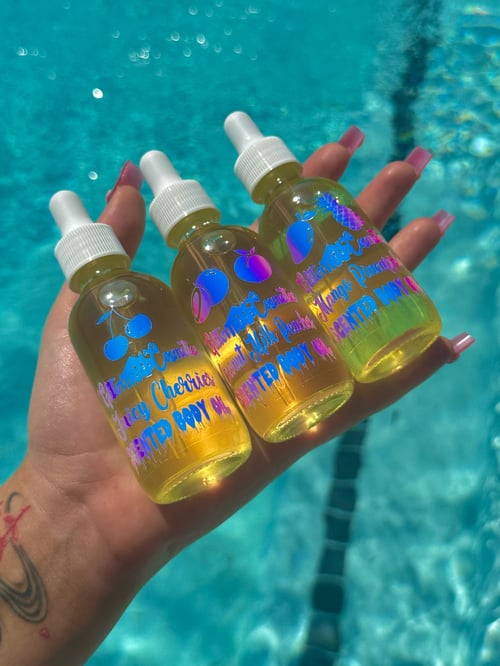 Image of Scented Color Free Moisturizing Body Oils💧🤤