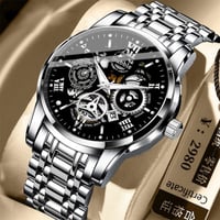 Image 3 of UTHAI Watch For Men Trendy High end Light Luxury Versatile Quartz Wristwatches Waterproof Roman Holl