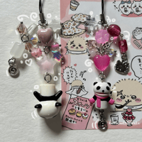 Image 4 of little phone straps!!‧₊˚♪ 𝄞₊˚>⩊<