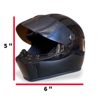 Image 1 of Paint-able mini helmet 