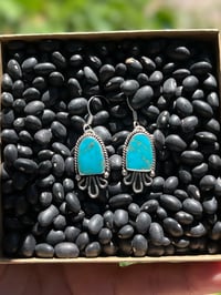 Image 2 of Sterling Bluebell Earrings