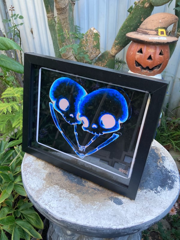 Image of “Love” shadow box