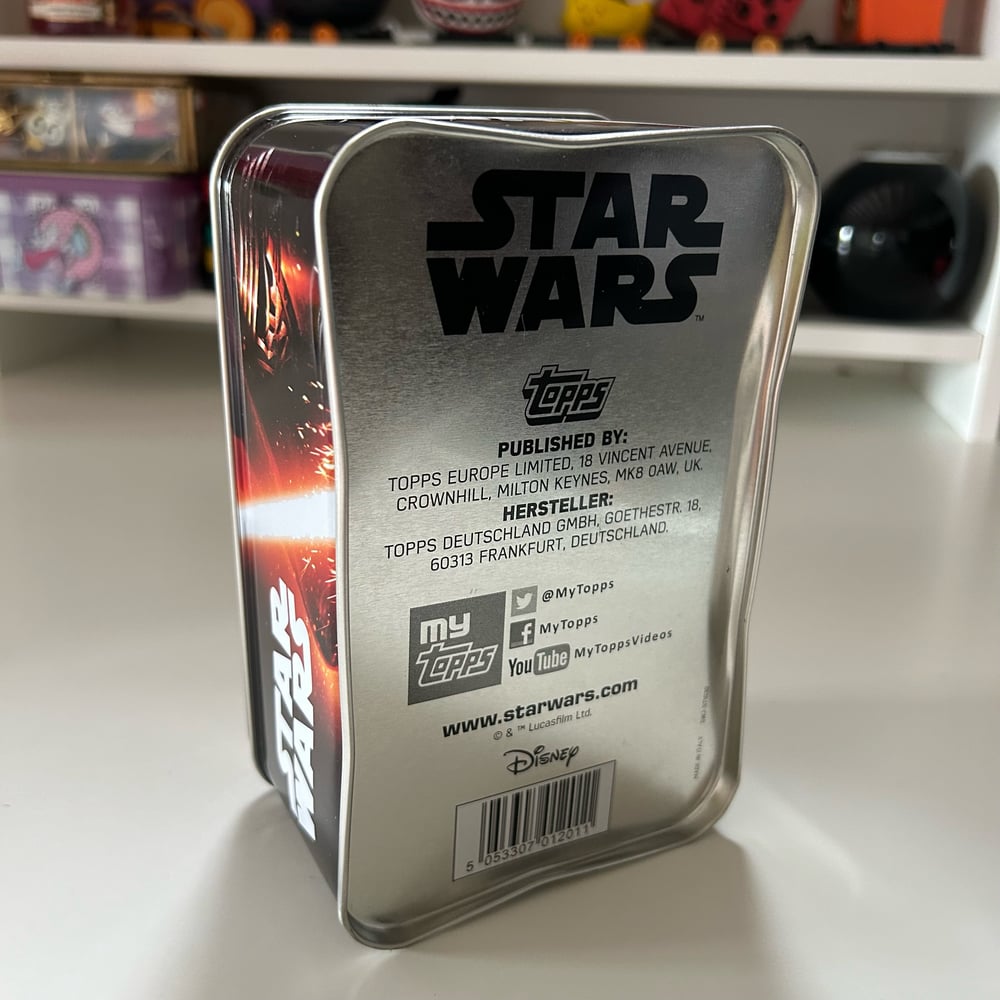 Image of CARTES COLLECTOR TIN STAR WARS DISNEY