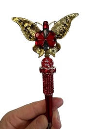 Image 3 of Journal Set With Red Butterfly Pen