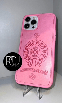 Leather Hearts iPhone Case 