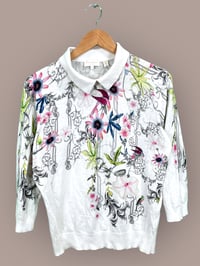 Image 1 of Y2k Flower Long Sleeve Shirt (Women’s 4)