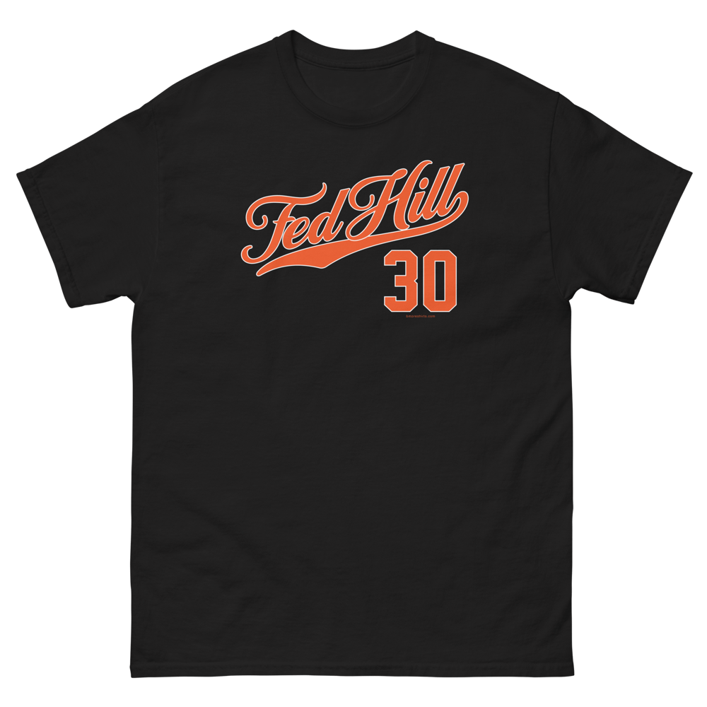 Image of Federal Hill Baltimore T-Shirt 21230 Mens (Black)