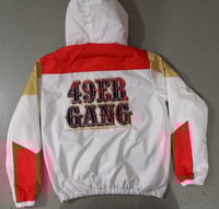 Image 2 of "GANG" RETRO JACKET (white)