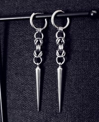 Image 1 of Earrings - Byzantine, long spike