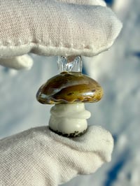 Mini Mushroom Toadstool Pendant