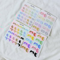 Image 1 of Blob in hearts stickers