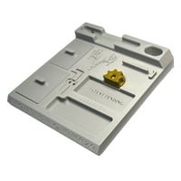 Image 1 of Arrow Fletching Helper 2.0 (GRAY) for Bitzenburger Jig - Precision Fletching Made Easy