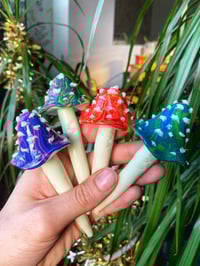 Image 1 of GLOW MUSHROOM PLANT POT FRIENDS