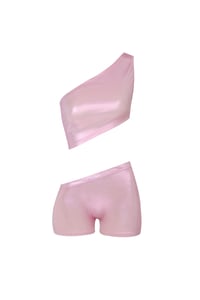 Image 1 of Pink Champagne Top&Pants set