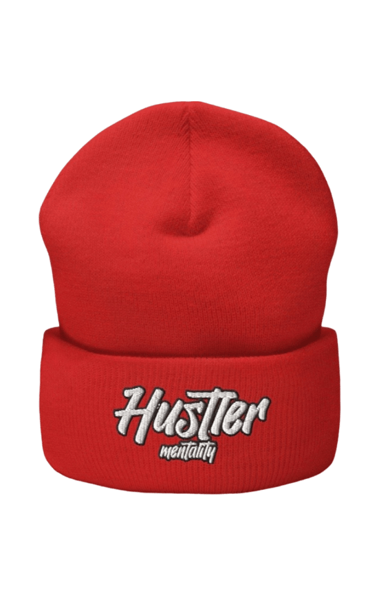Image of Hustler Mentality Cuffed Beanie