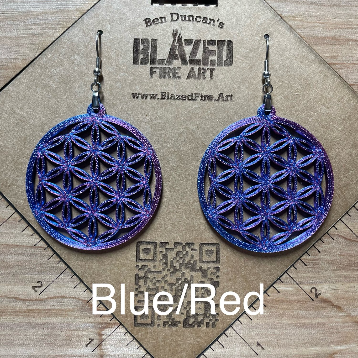 Image of Seed Of Life Earrings 