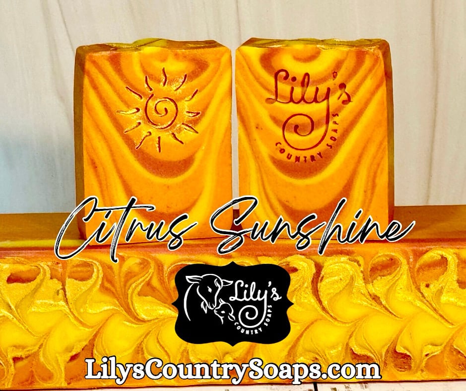 Image of Citrus Sunshine Goat Milk Soap