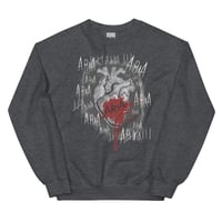 Image 11 of Officially licensed Leigh Rivers psychotic obsession Aria heart Unisex Sweatshirt