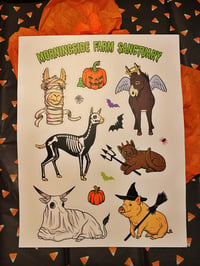 Halloween Sticker Sheet!