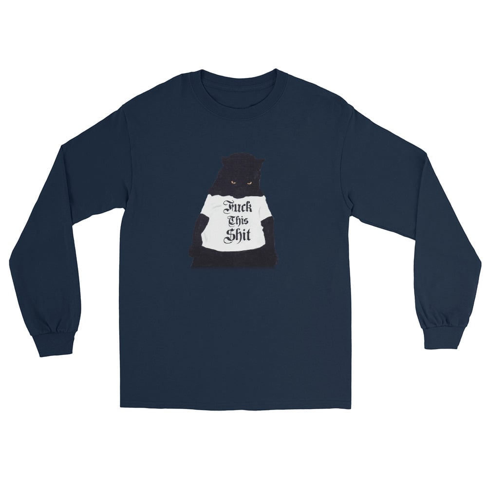 Image of FTS BLACK CAT LONG SLEEVE SHIRT