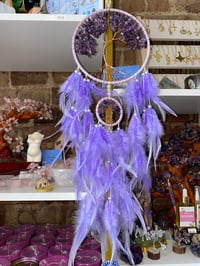 amethyst dream catcher