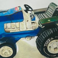 Image 2 of Tractor (Blue)