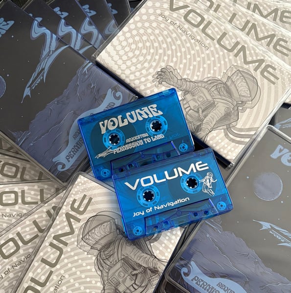 Image of VOLUME ‘Requesting Permission to Land / Joy of Navigation’ Limited edition cassette