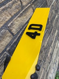 Image 2 of 4D acrylic number plates (pair)