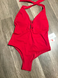 Image 1 of NWT red swimsuit 