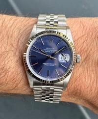 Image 4 of Rolex Datejust 16234 Blue dial