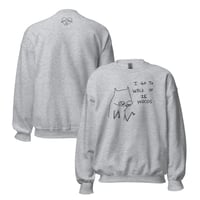 Image 6 of Unisex Sweatshirt walk in ze woods 