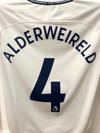 Image 5 of Tottenham Hotspur “ALDERWEIRELD 4” 2017/18 Home Shirt + PL patches (M)