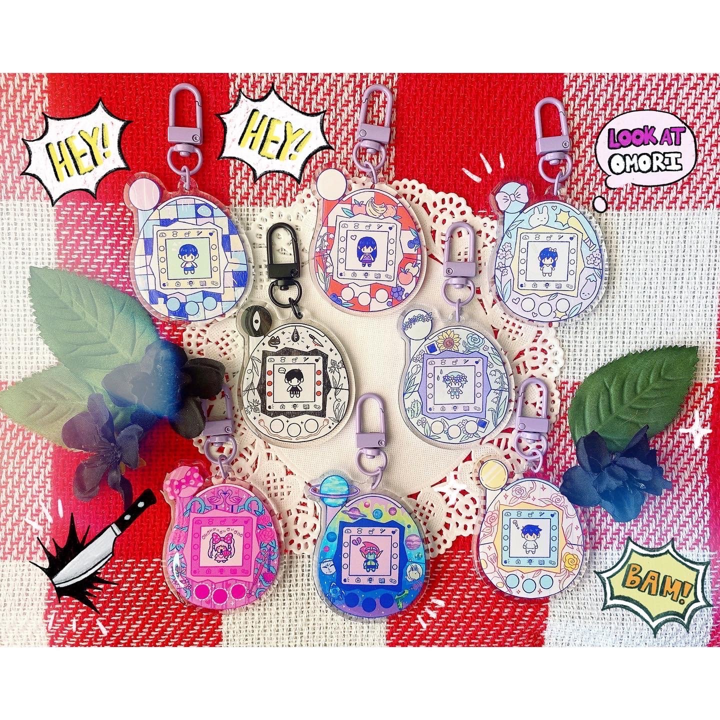 Omori sweetheart Keychain deals