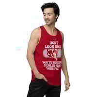 Image 21 of Men’s premium PAST HEALING tank top
