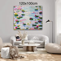 Image 3 of Custom Size Extra Large Art - Waterlilies 