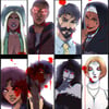 Vampires and hunters mini prints